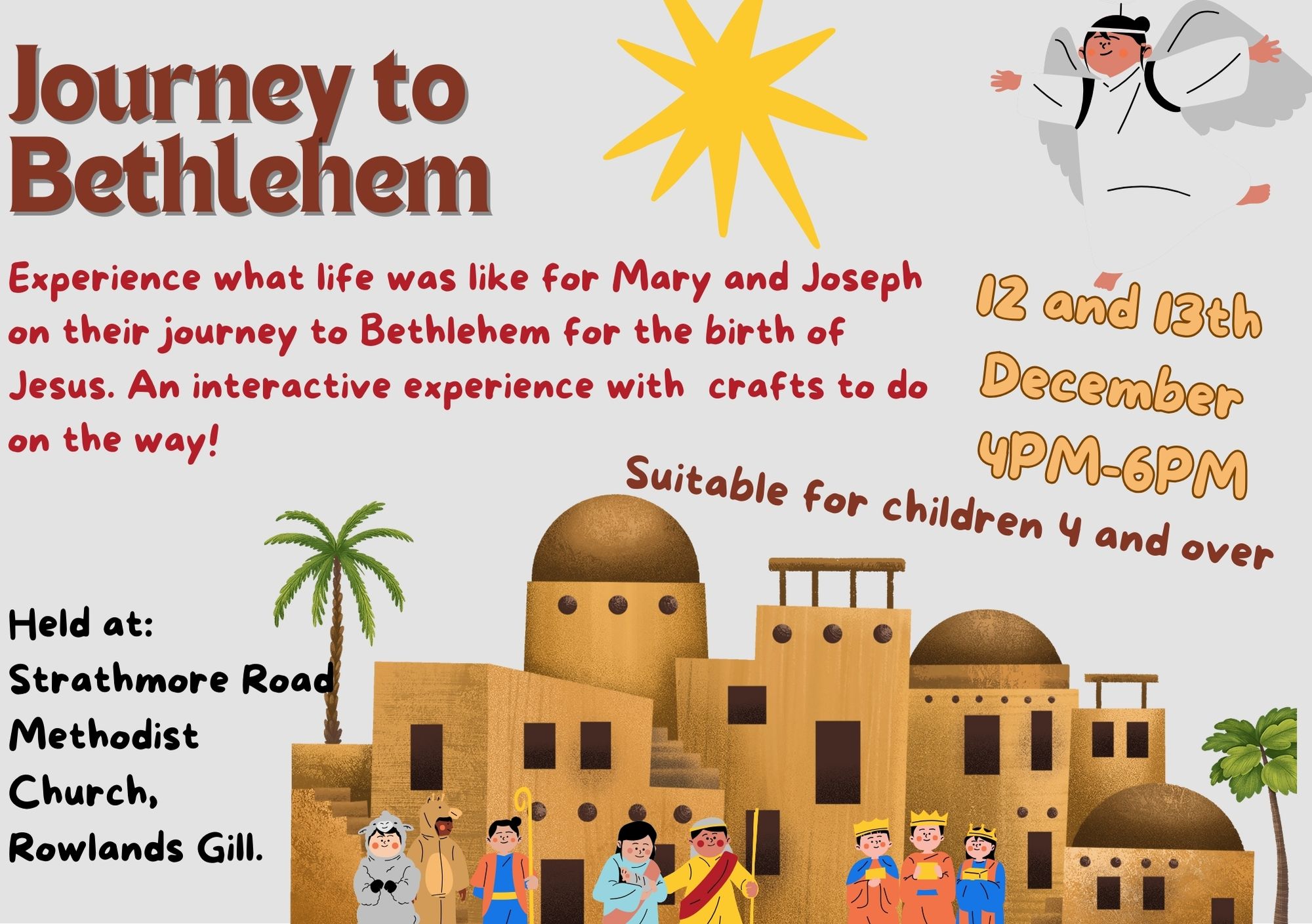 Journey to Bethlehem flyer