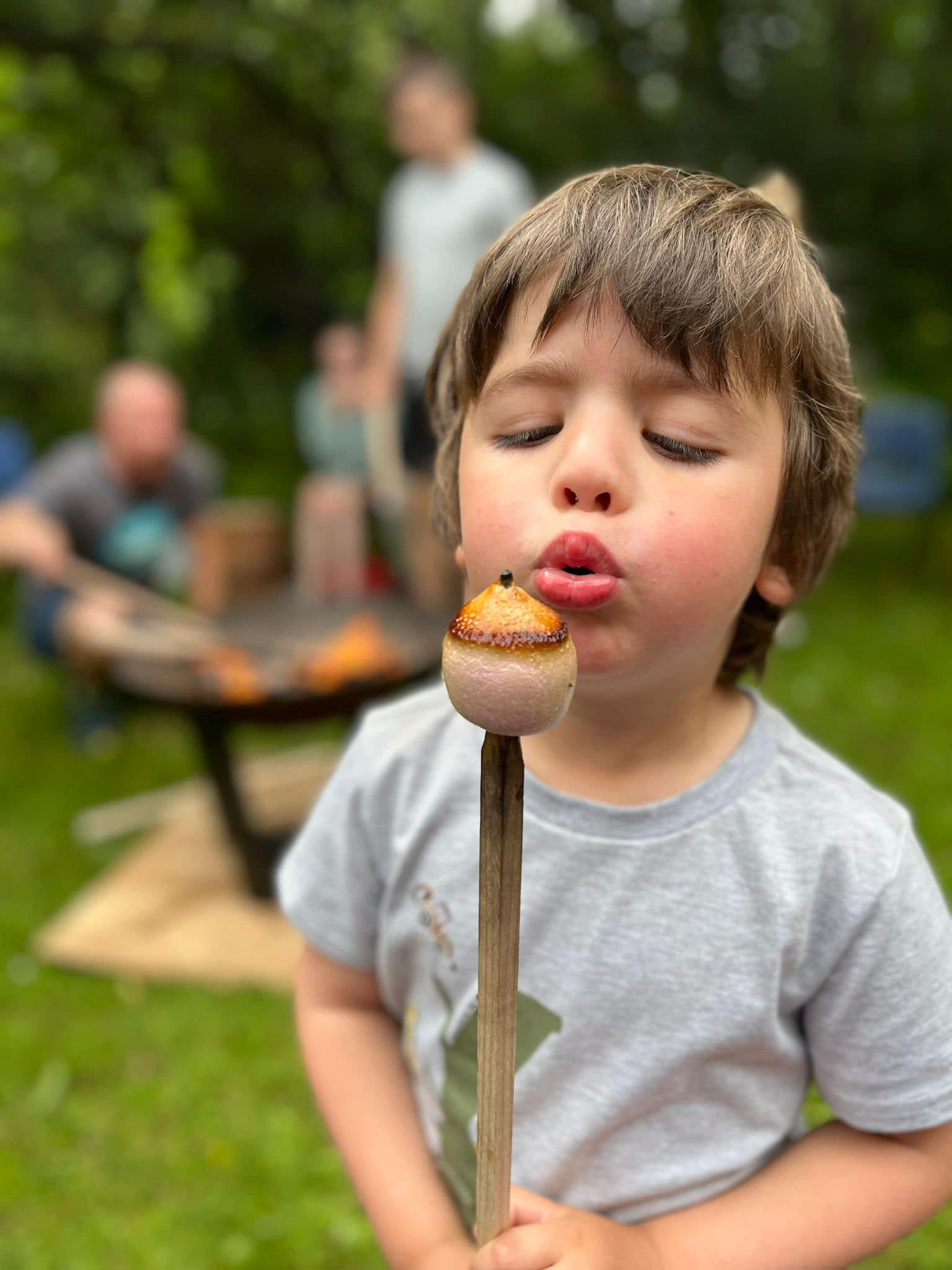 Toasted marshmallow in Forest Church