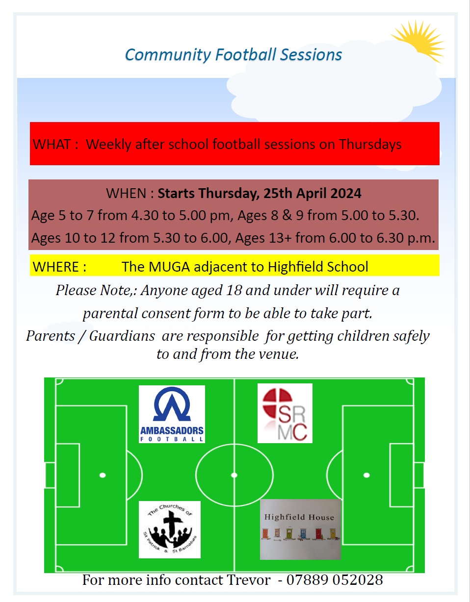 Strathmore Road Methodist Church Football