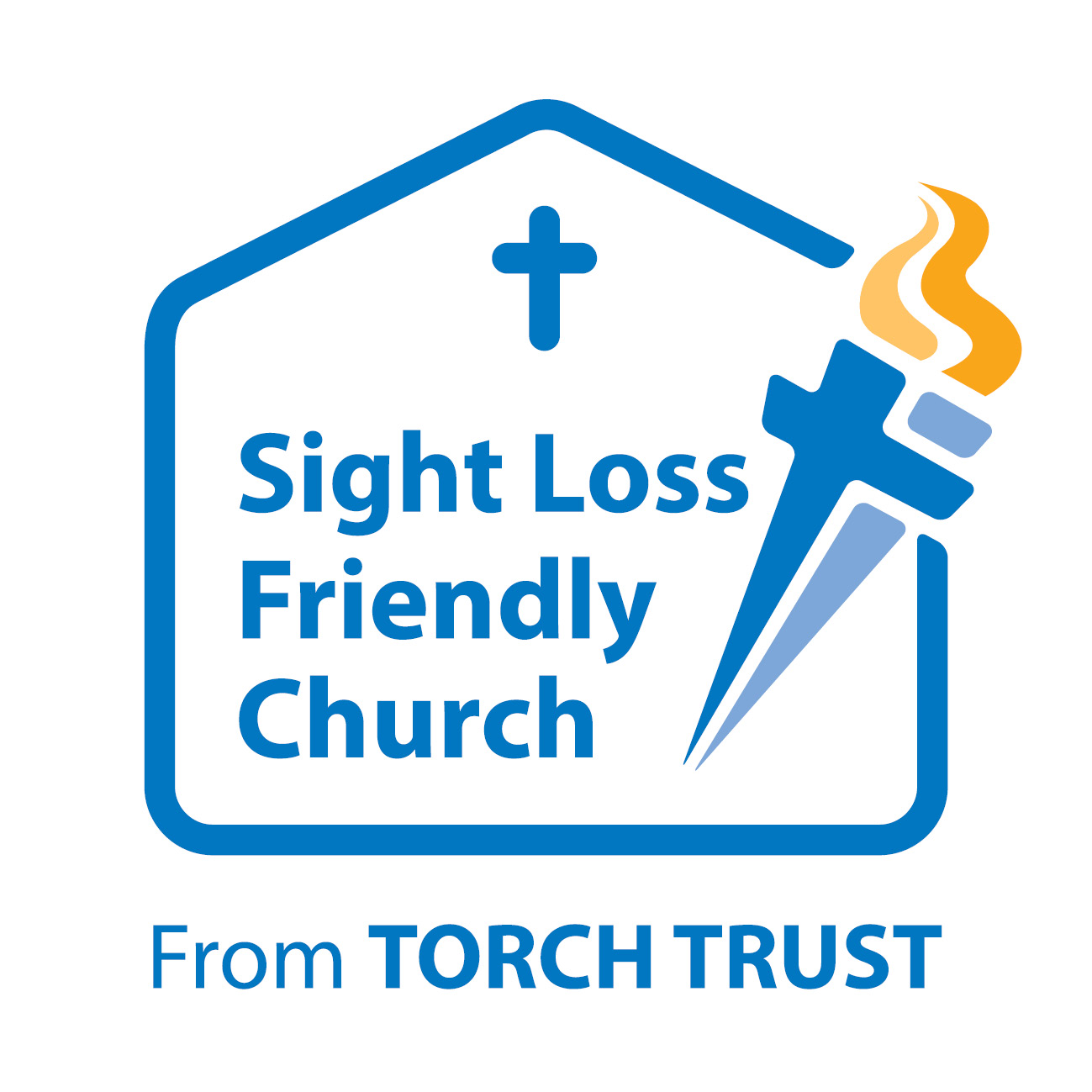 Sight Loss Friendly Church log
