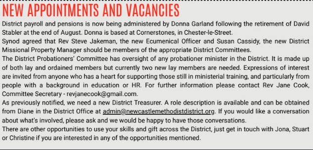 Church District Synod Digest p